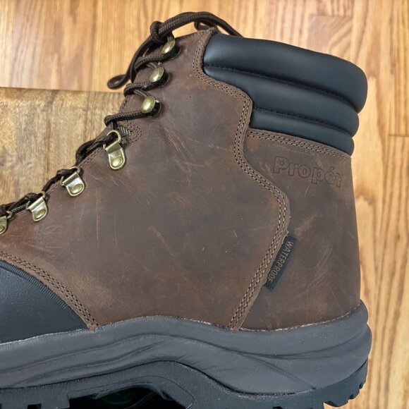 Propét Winter 3M Insulated Mid Lace Waterproof Mens SZ 13X3E Wide Work Boot - Picture 9 of 13
